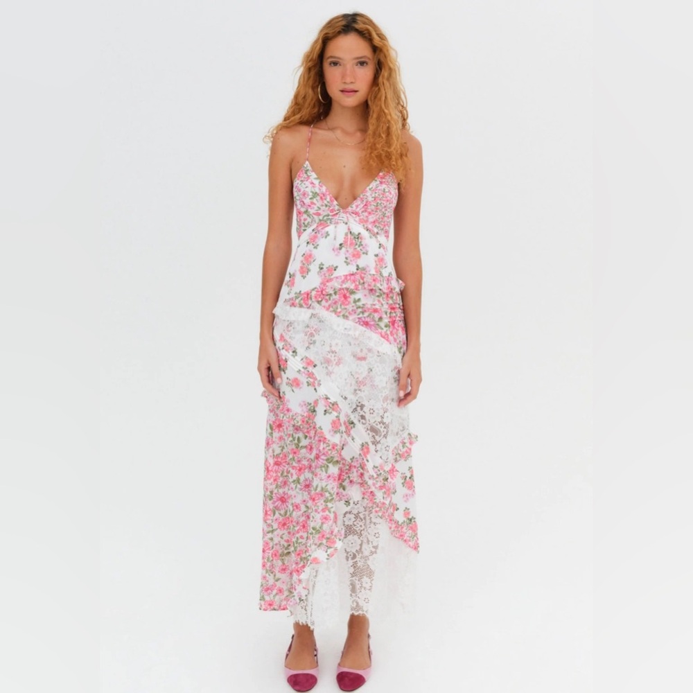For love & lemons Rosalyn Maxi Dress
